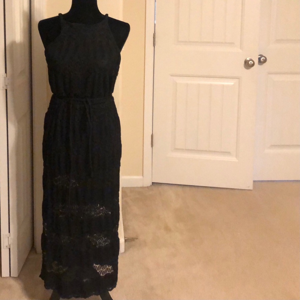 Black maxi dress New York and company